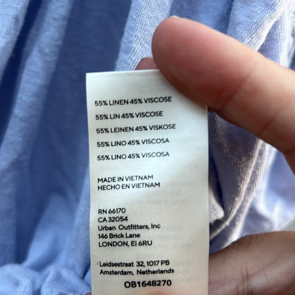 Free People | Gray Cinched Cropped Long Sleeve Top size Small - Picture 4 of 5